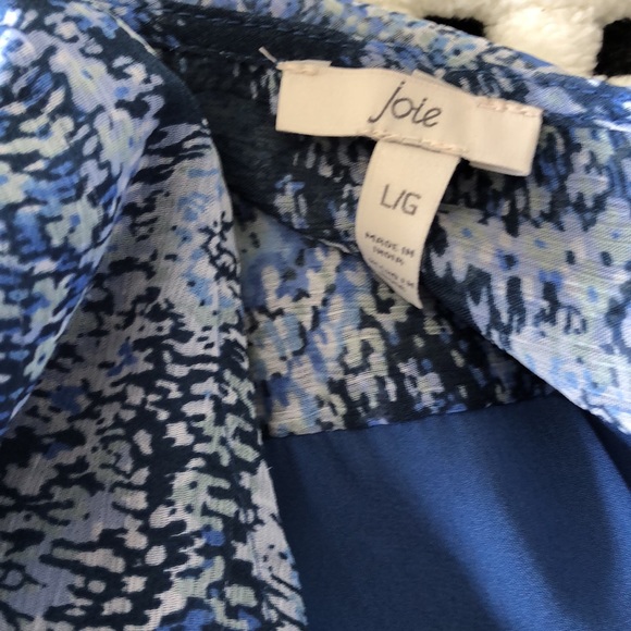 Joie Parisian Paisley printed Maxi tiered dress. Size Large. Hi/Lo. Lined. NWT - Picture 8 of 10